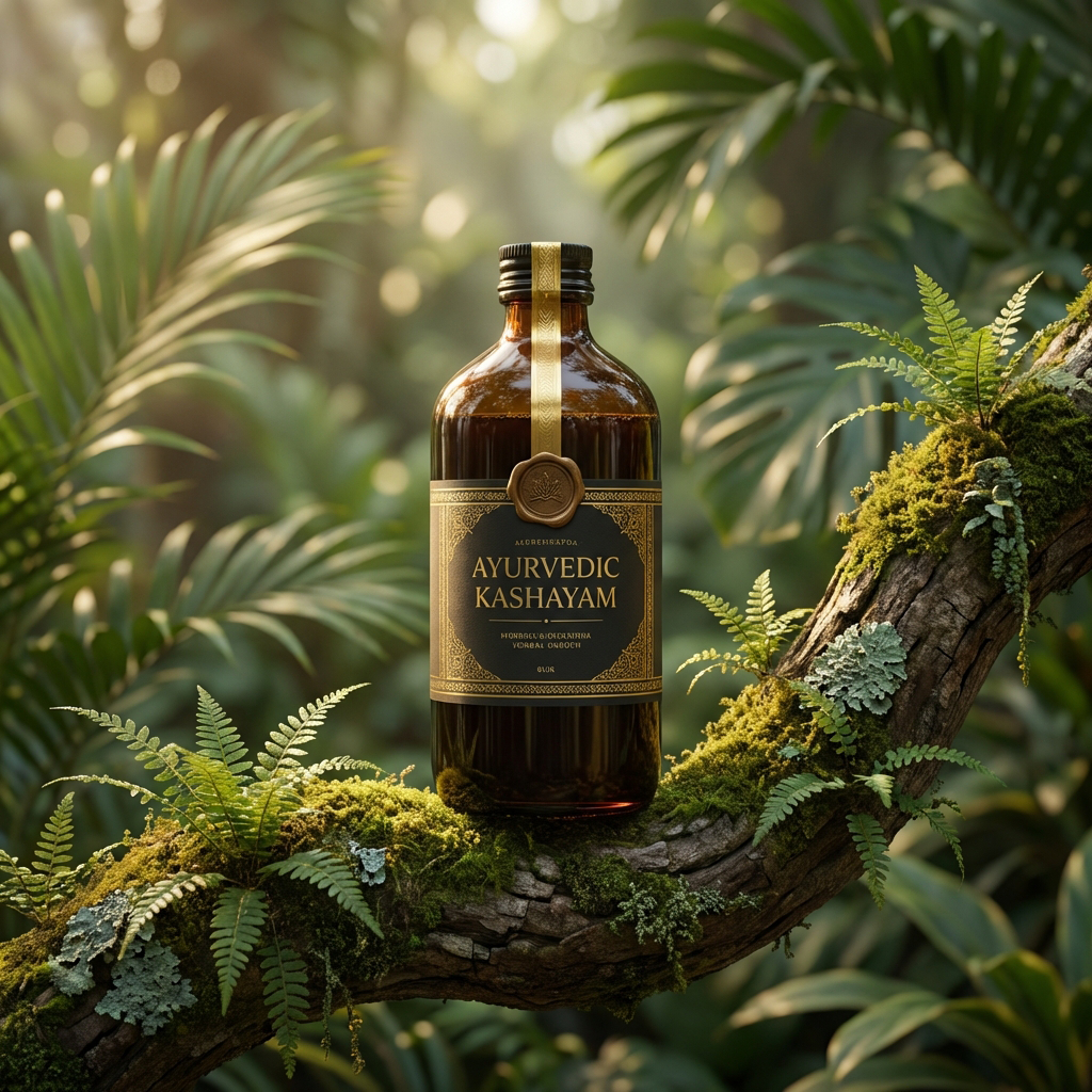 Ayurvedic Oil Pouring